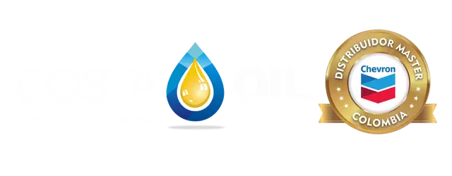 logo costa oil sello dorado blanco