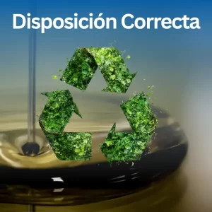 disposición correcta de residuos