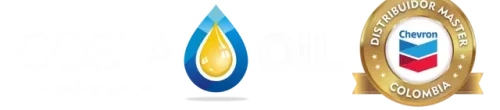 logo costa oil sello dorado blanco